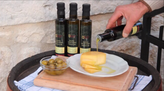 Making Extra Virgin Olive Oil, Bottled by Kameni Dvori