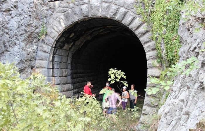 Konavle tunnel entry
