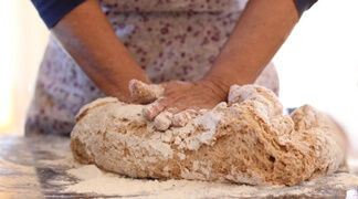 cooking classes bread dough kneading